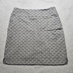 Swing Control Golf Skirt Skorts Size 6 Women's Golf Cart Print  Grey W/Pockets